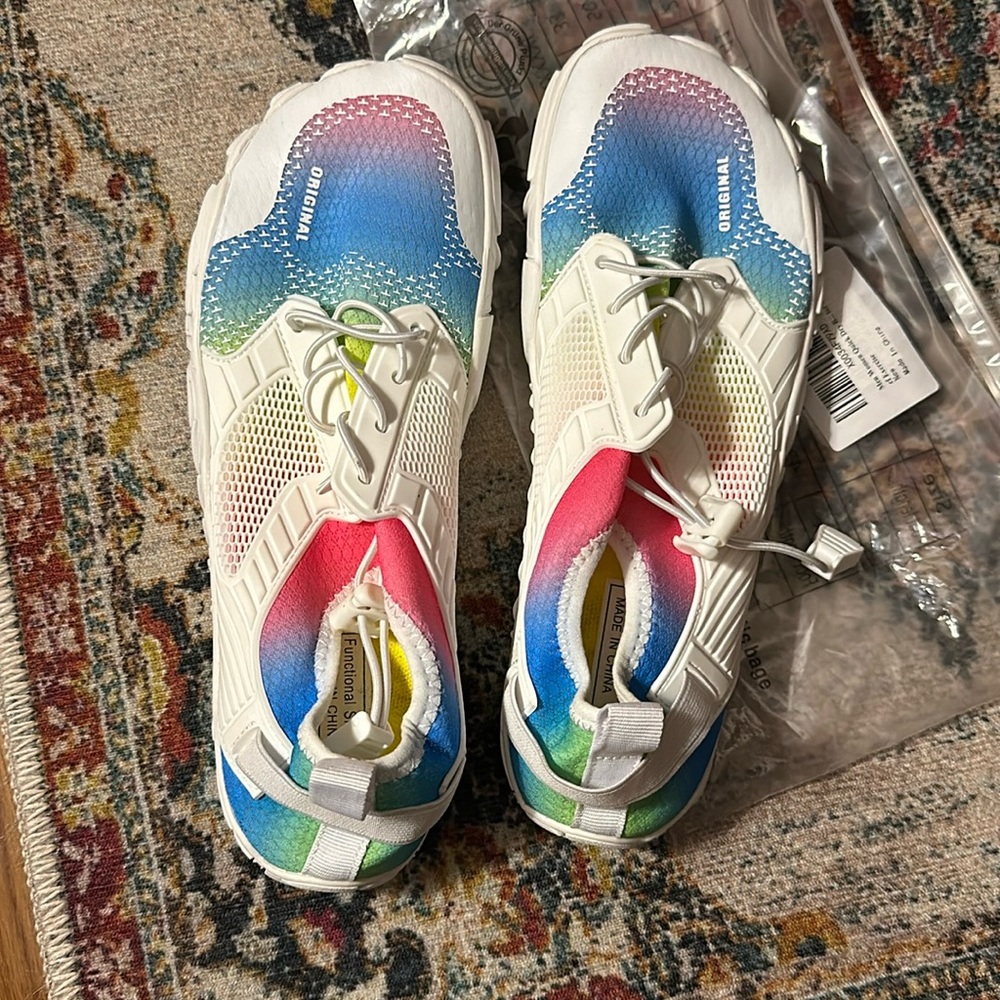 Water Slip-on Quick Dry Aqua Swim Shoes for Pool Beach Surf Walking Water Park